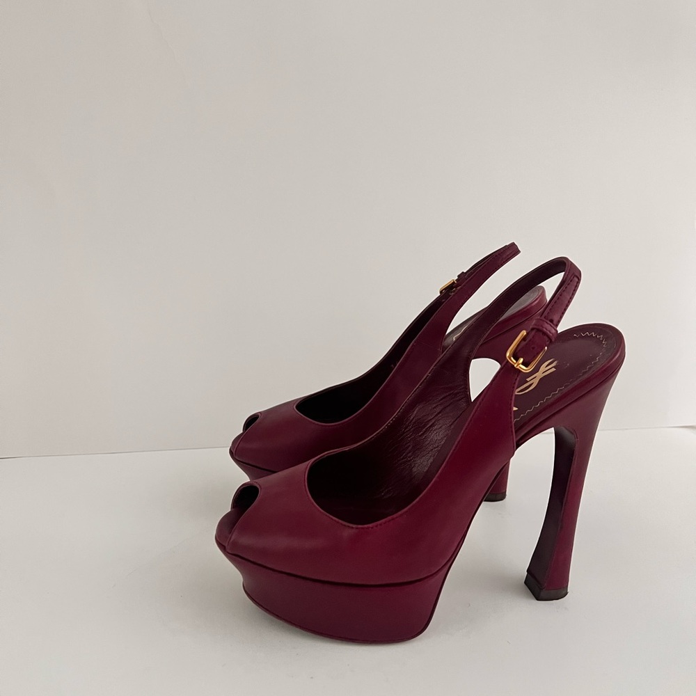 YSL Saint Laurent high heels sandals